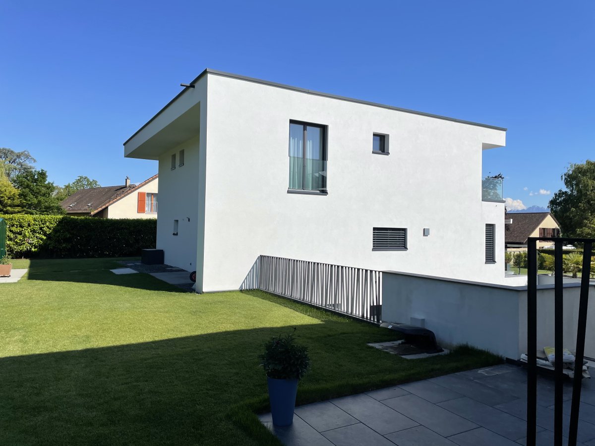 Conception et direction de travaux d'une villa contemporaine à Préverenges par BMA-Tech Conception et direction de travaux d'une villa contemporaine à Préverenges par BMA-Tech
