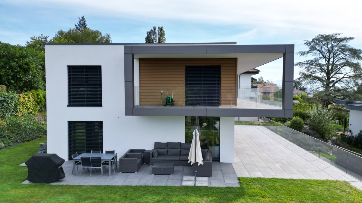 Direction de travaux et conception d'une villa contemporaine à Morges Direction de travaux et conception d'une villa contemporaine à Morges